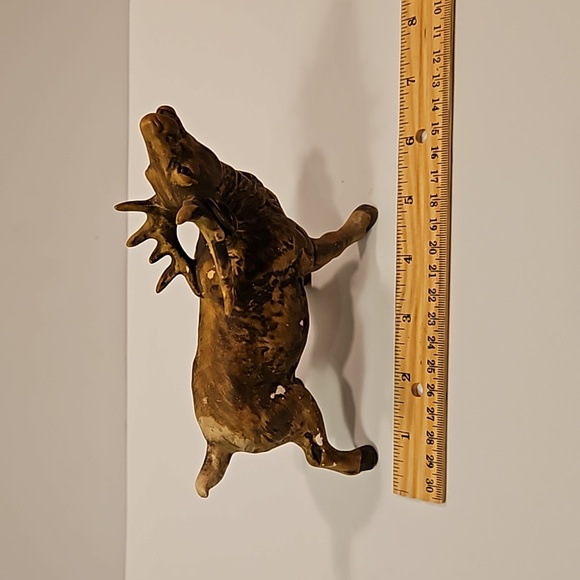 1970's UCTCI Japan Ceramic Elk Figurine - Picture 10 of 14